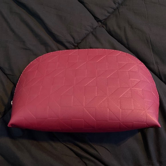 Burgundy Makeup Bag - Picture 1 of 3